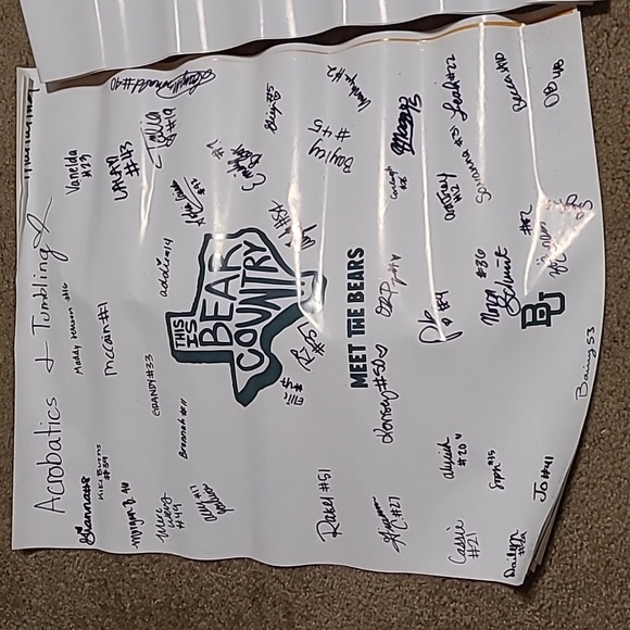 Baylor Bears Autographed Posters - Picture 10 of 15